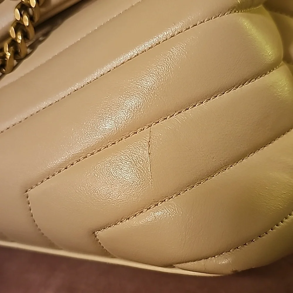 Authentic Saint Laurent Medium Loulou Shoulder Bag - Picture 13 of 17